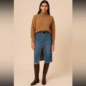 Denim‎ Forum The 90s Halle Skirt Midi length size 25